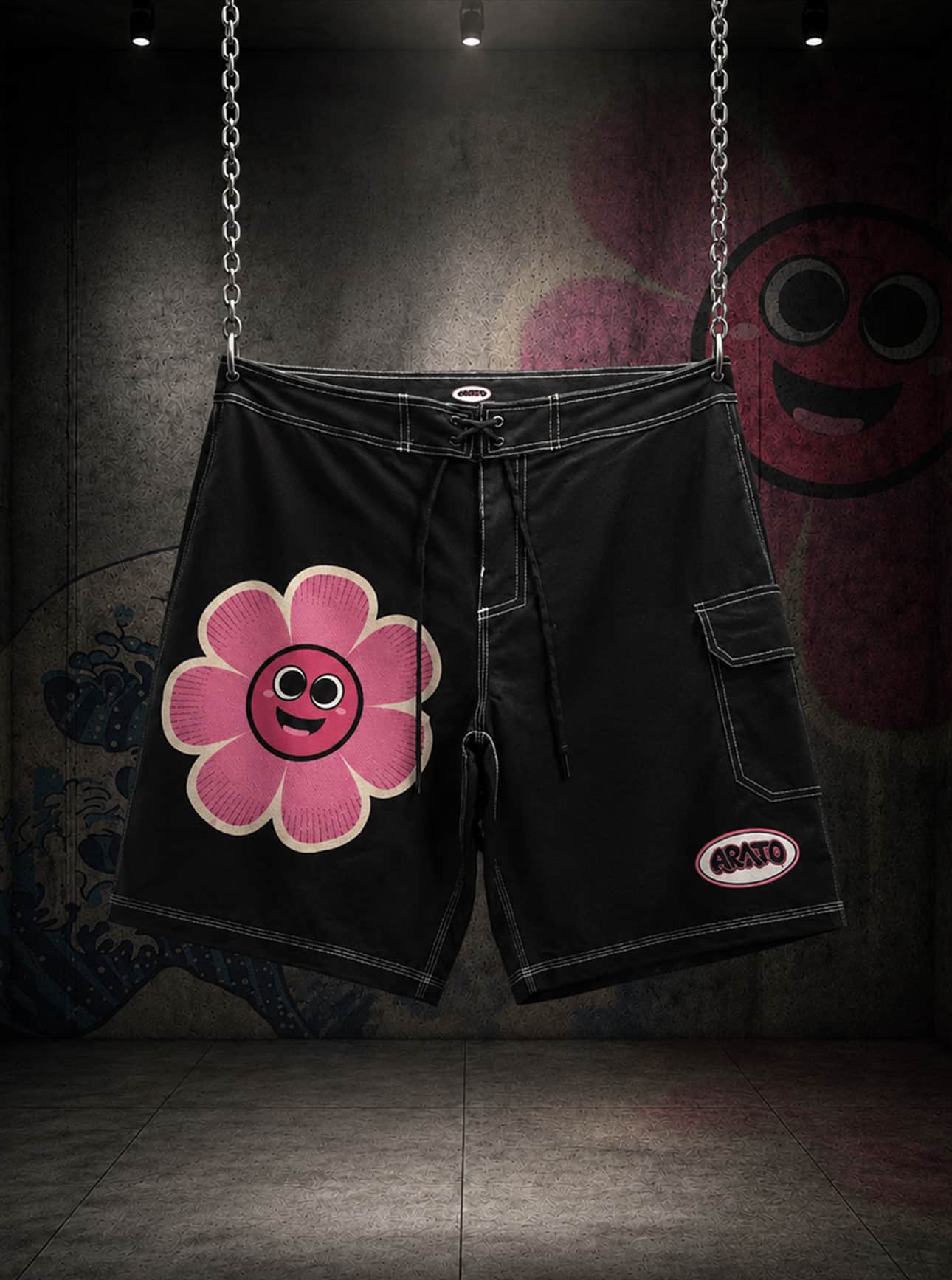ARATO SHORTS-BLACK_0000_15 ARATO SHORTS-BLACK - Image 1