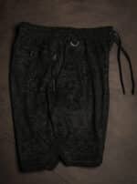 BOXING SHORTS BLACK SHAMANKA