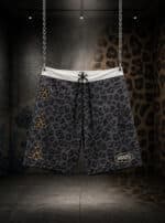 ARATO SHORTS-LEOPARD