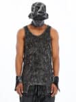 LOGAN MEN'S TANK TOP ACID BLACK