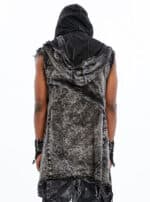 NANGA MEN'S VEST ACID BLACK - Image 2