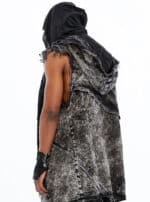 NANGA MEN'S VEST ACID BLACK - Image 3