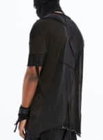 SHASTA MEN'S T-SHIRT BLACK - Image 3
