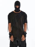 SHASTA MEN'S T-SHIRT BLACK - Image 5