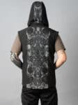 Vest fraktal totem black
