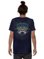 ABSOLUTE HYPNOTIC T-SHIRT BLUE GALAXY