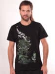 Caterpiller Men T-shirt BLACK