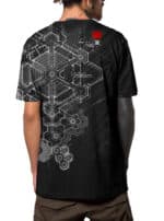 RYOMA MEN T-SHIRT BLACK - Image 3