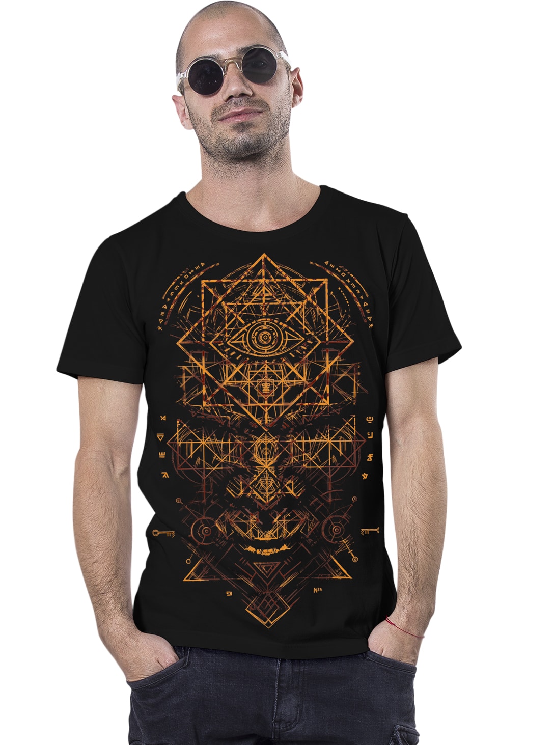 template for web agn_2_0061_Layer 26 EMET MEN T-SHIRT BLACK - Image 1