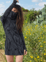VIAMARA WOMEN'S DRESS BLACK RUST - Image 5