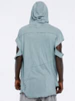 HANG GREY- MEN'S HOODED T SHIRT - Image 2