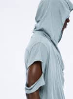 HANG GREY- MEN'S HOODED T SHIRT - Image 3