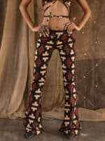 bell bottom pant ikat