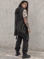 LUNARIS MEN'S CARDIGAN BLACK - Image 5