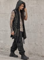 LUNARIS MEN'S CARDIGAN BLACK - Image 6