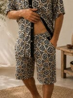 MEN'S PANTS SAND GEO