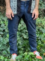 TAZER MEN'S PANTS DARK BLUE - Image 2