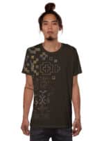 Shii Men T-shirt Brown