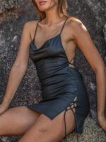 Yacxi Mini Bomb Dress PYTHON - Image 8